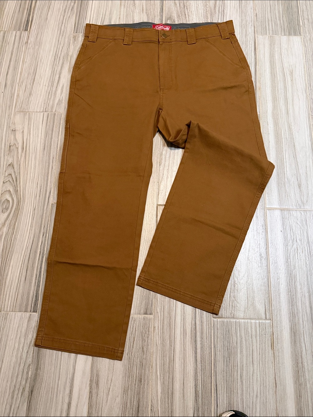 Coleman Men's Caramel Tan Chino Pants